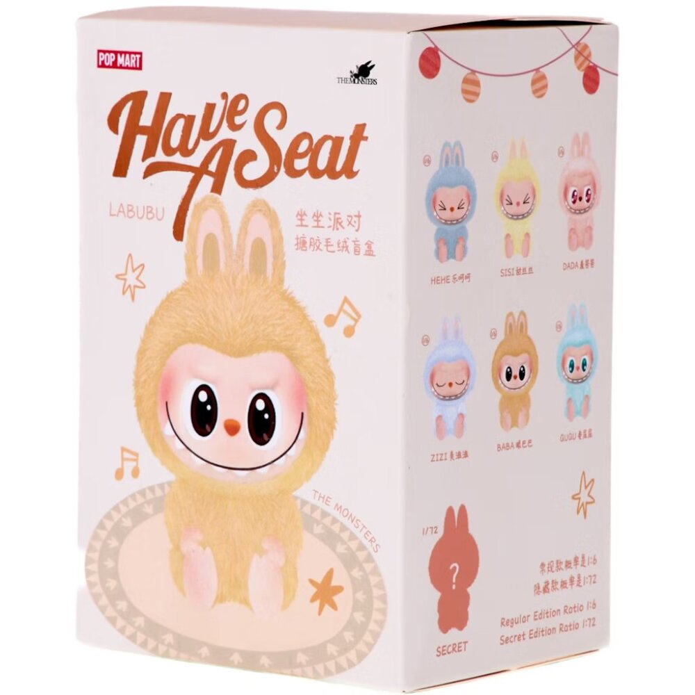 HAVE A SEAT LABUBU Vinyl Face Blind Box - POP MART